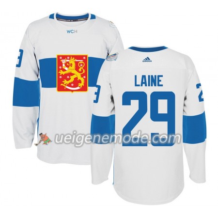 Finnland Trikot Patrik Laine 29 2016 World Cup Weiß Premier